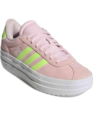 ADIDAS VL COURT BOLD JI1017 ZAPATILLAS PLATAFORMA NIÑOS ROSAS ROSA