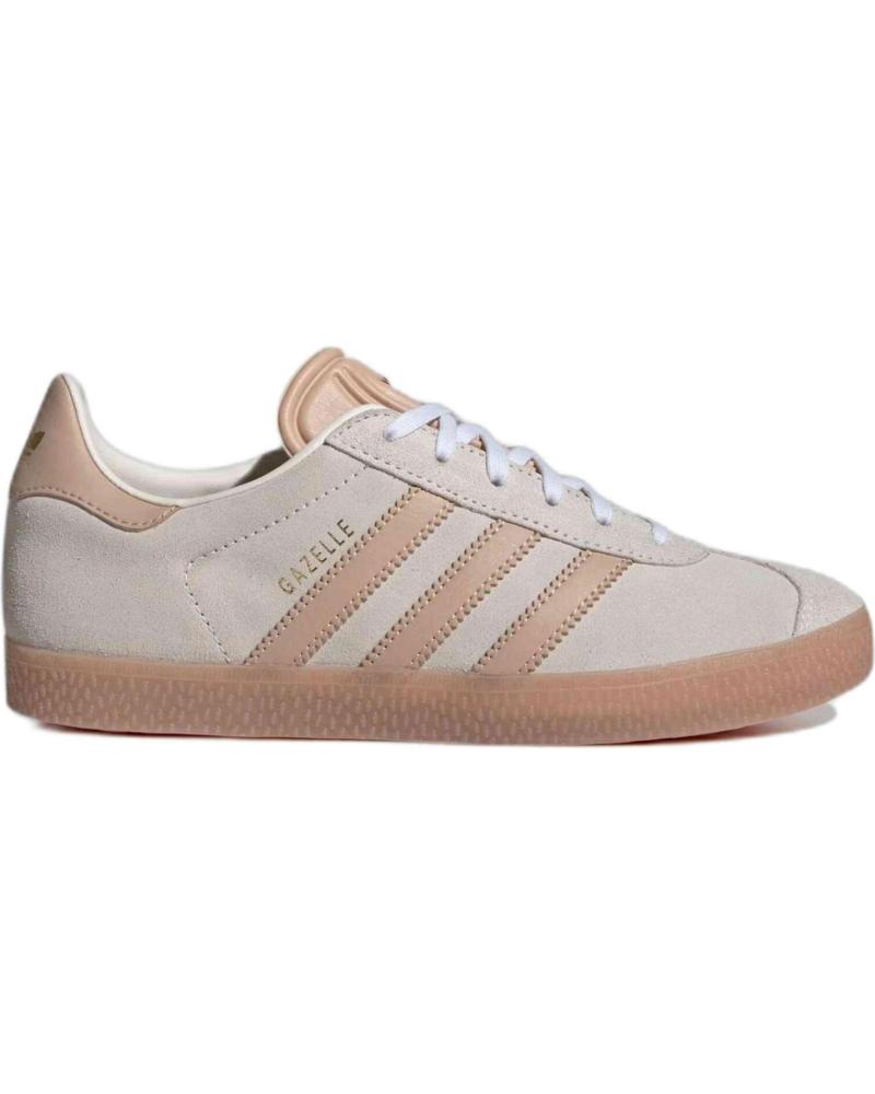 Deportivas ADIDAS  de Mujer y Niña y Niño ZAPATILLAS GAZELLE UNISEX EN COLOR  BEIGE