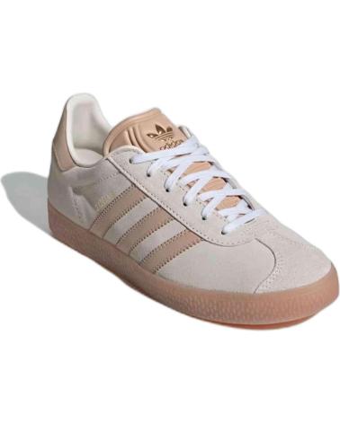 Deportivas ADIDAS  de Mujer y Niña y Niño ZAPATILLAS GAZELLE UNISEX EN COLOR  BEIGE