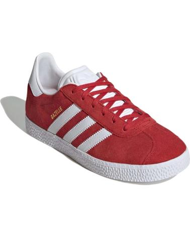 Sneaker ADIDAS  für Mädchen und Junge ZAPATILLAS GAZELLE PARA NINOS UNISEX EN COLOR  ROJO