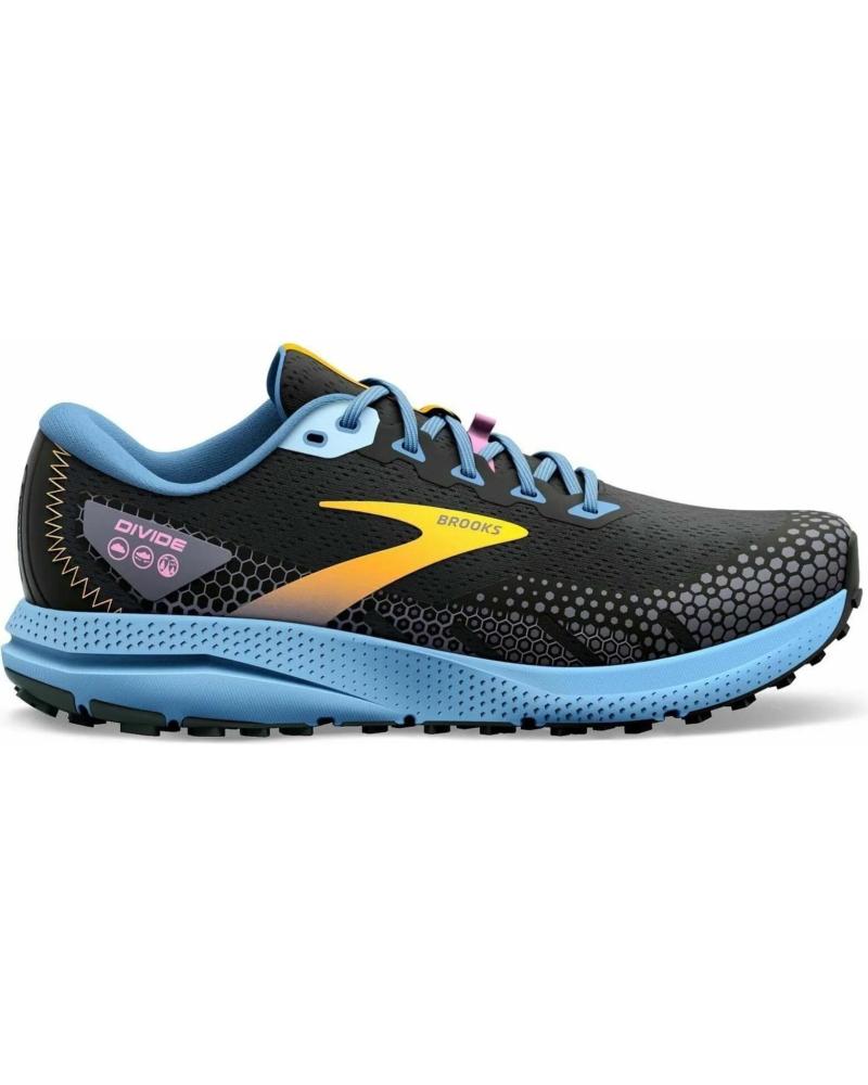 Scarpe sport per Donna BROOKS ZAPATILLAS DIVIDE 3 PARA MUJER EN COLOR NEGRO NEGRO