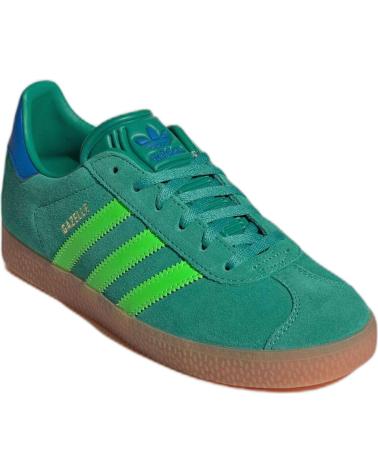 Sportivo per Donna e Bambina e Bambino ADIDAS ZAPATILLAS GAZELLE UNISEX EN COLOR VERDE