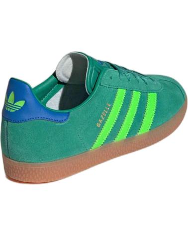 Sportivo per Donna e Bambina e Bambino ADIDAS ZAPATILLAS GAZELLE UNISEX EN COLOR VERDE