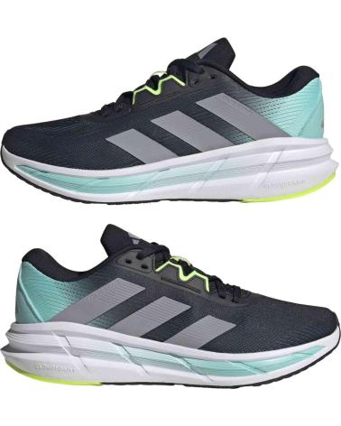 Sneaker für Herren ADIDAS ZAPATILLAS QUESTAR 3 PARA HOMBRE EN COLOR NEGRO AZUL