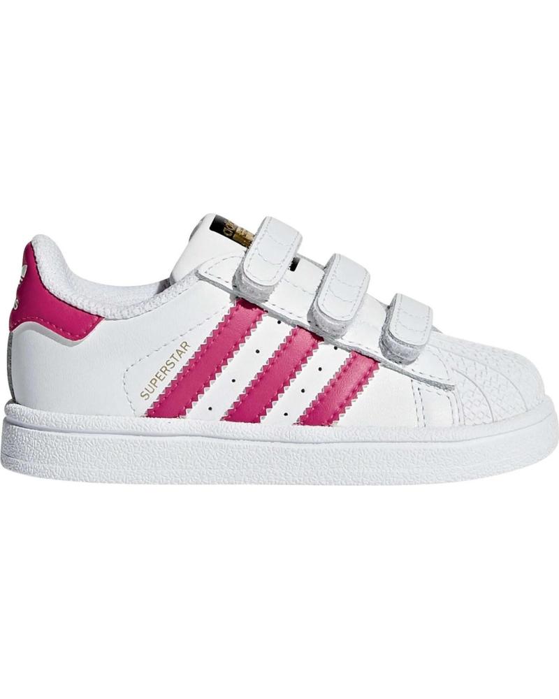 Deportivas ADIDAS  de Niña y Niño MODELO ZAPATILLA PARA KIDS COLO  BLANCO