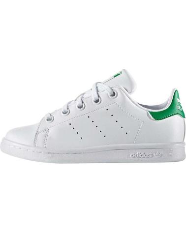 Deportivas ADIDAS  de Niña y Niño ZAPATILLAS STAN SMITH BLANCO JUN  MULTICOLOR