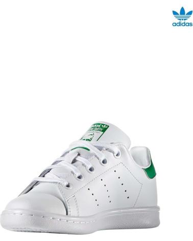 Deportivas ADIDAS  de Niña y Niño ZAPATILLAS STAN SMITH BLANCO JUN  MULTICOLOR