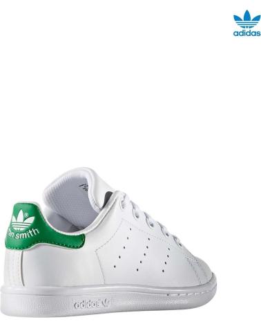 Deportivas ADIDAS  de Niña y Niño ZAPATILLAS STAN SMITH BLANCO JUN  MULTICOLOR