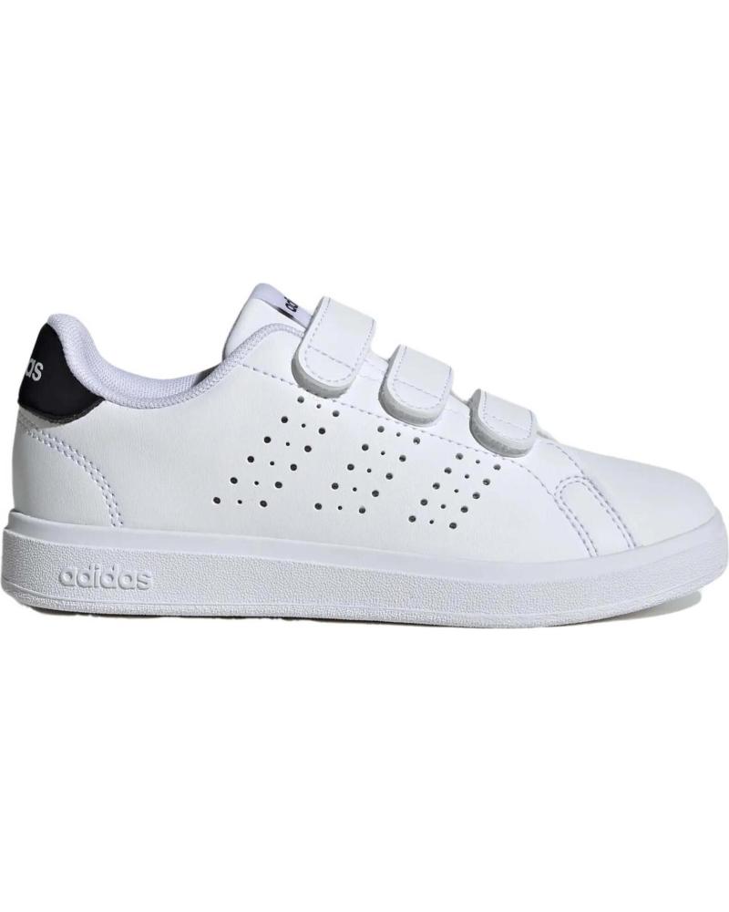 girl and boy Trainers ADIDAS ZAPATILLAS ADVANTAGE BASE 2 0 CF PARA NINOS UNISEX EN COLOR  BLANCO