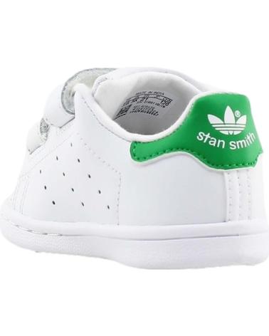 Deportivas ADIDAS  de Niña y Niño MODELO STAN SMITH CF I PARA KID  BLANCO