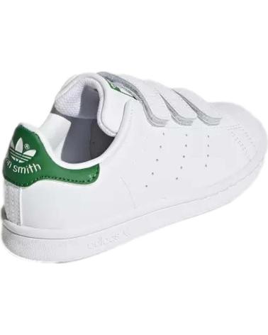 Deportivas ADIDAS  de Niña y Niño MODELO STAN SMITH CF C PARA KID  BLANCO