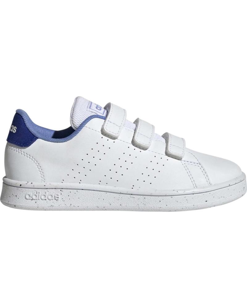 Sneaker ADIDAS  für Mädchen und Junge ZAPATILLA ADVANTAGE LIFESTYLE COURT HOOK-AND  BLANCO