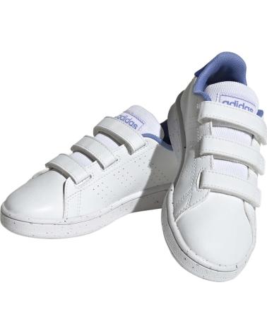 Sneaker ADIDAS  für Mädchen und Junge ZAPATILLA ADVANTAGE LIFESTYLE COURT HOOK-AND  BLANCO