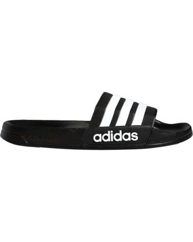 Woman and boy Flip flops ADIDAS CHANCLAS CF ADILETTE NEGRO BLANC 