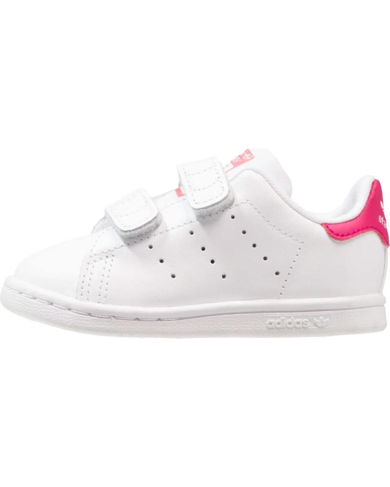 Deportivas ADIDAS  de Niña ZAPATILLAS STAN SMITH CF I PARA NINAS EN COLOR  BLANCO