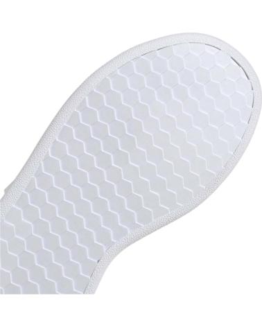 girl and boy Trainers ADIDAS GW6495 ADVANTAGE CF C  FTWWHT-REAPNK-CBLACK