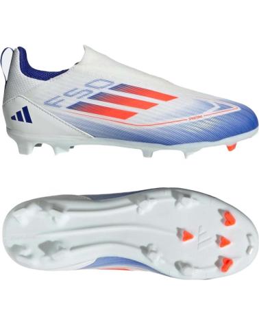 Deportivas ADIDAS  de Niña y Niño MODELO F50 LEAGUE LL FG-MG J PA  BLANCO