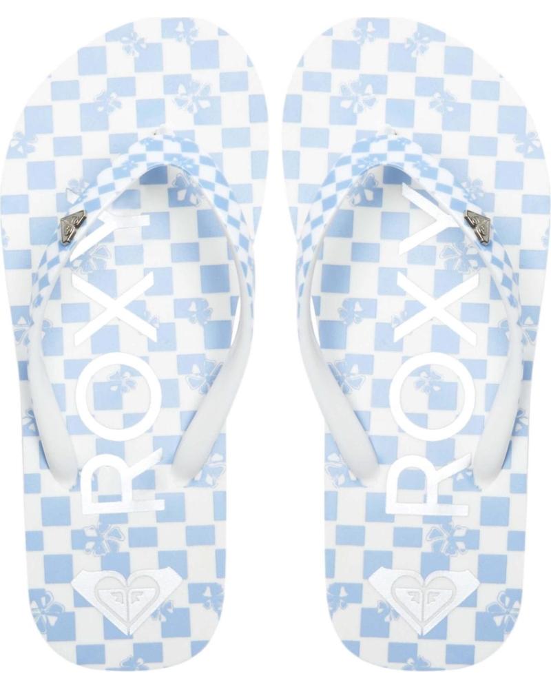 Woman and girl Flip flops ROXY SANDALIAS RG PEBBLES VII PARA MUJER EN COLOR AZUL  NARANJA