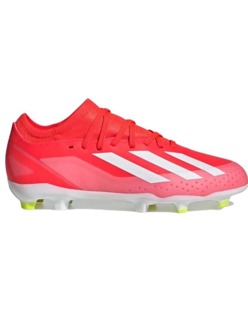 Sportivo ADIDAS  per Donna e Uomo e Bambina e Bambino MODELO X CRAZYFAST LEAGUE FG J  ROJO
