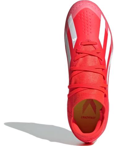 Sportivo ADIDAS  per Donna e Uomo e Bambina e Bambino MODELO X CRAZYFAST LEAGUE FG J  ROJO