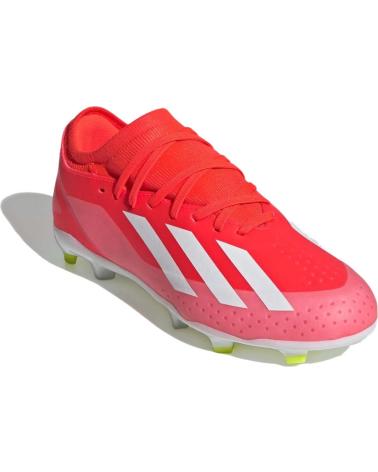 Sportivo ADIDAS  per Donna e Uomo e Bambina e Bambino MODELO X CRAZYFAST LEAGUE FG J  ROJO