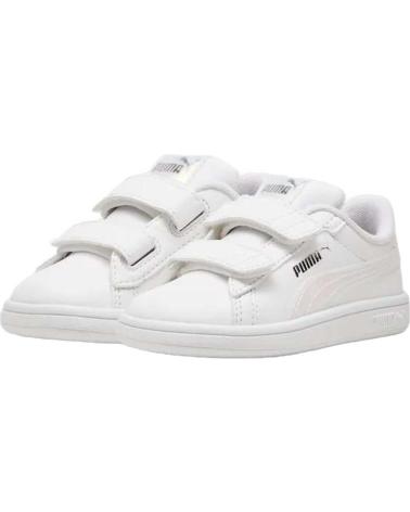 Sportif PUMA  pour Fille et Garçon MODELO SMASH 3 0 HOLO PARA K  BLANCO