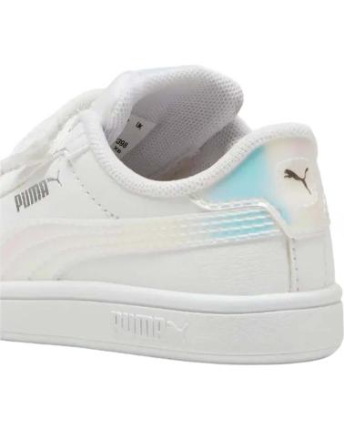 Sportif PUMA  pour Fille et Garçon MODELO SMASH 3 0 HOLO PARA K  BLANCO