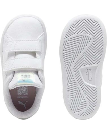 Sportif PUMA  pour Fille et Garçon MODELO SMASH 3 0 HOLO PARA K  BLANCO