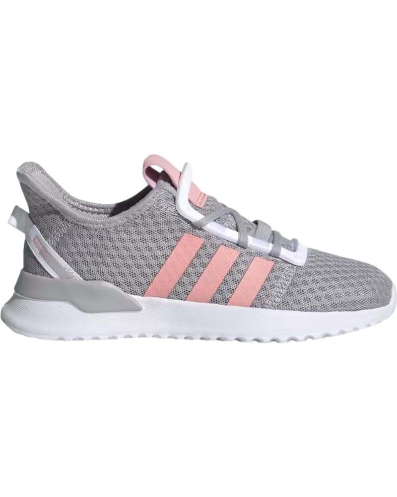 Deportivas ADIDAS  de Niña y Niño MODELO UPATH RUN C PARA JUNIOR  GRIS