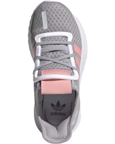 Deportivas ADIDAS  de Niña y Niño MODELO UPATH RUN C PARA JUNIOR  GRIS