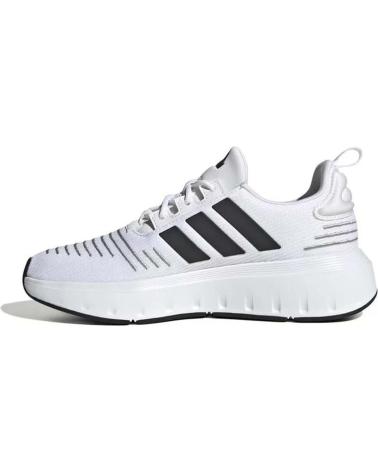 Zapatos de Niña y Niño ADIDAS ZAPATILLAS SWIFT RUN23 PARA NINOS UNISEX EN COLOR BLANCO BLANCO