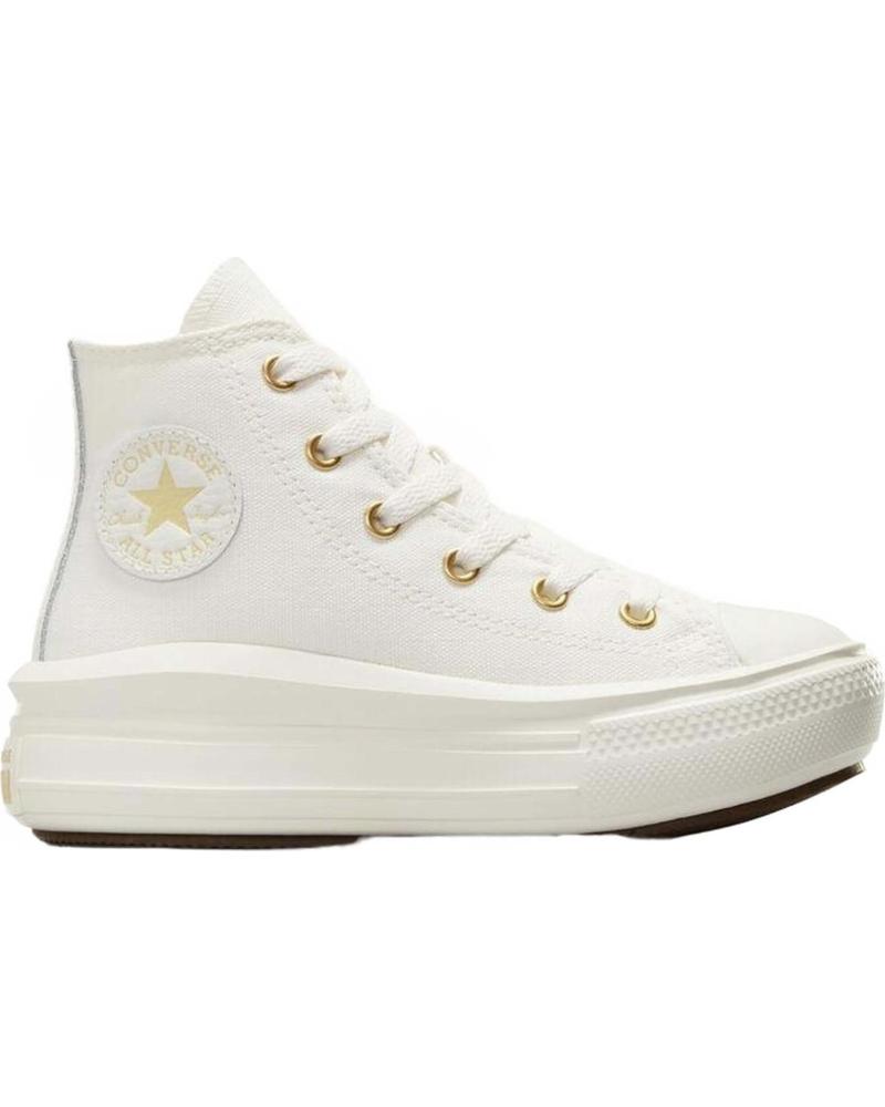 Deportivas CONVERSE  de Niña y Niño MODELO CHUCK TAYLOR ALL STAR  BEIG