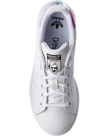 Zapatillas deporte ADIDAS  pour Femme MODELO STAN SMITH J PARA MUJER  BLANCO