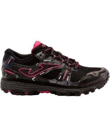 Zapatillas deporte JOMA  de Mujer MODELO SCHOCK LADY 2131 AISLATEX  NEGRO