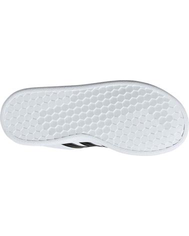 Sportivo ADIDAS  per Bambina e Bambino DEPORTIVO CORDON ELASTICO-VELCRO -NEGRO  BLANCO