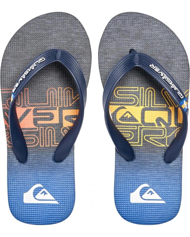 Woman and girl and boy Flip flops QUIKSILVER MODELO MOLOKAI ART B SNDL X  AZUL