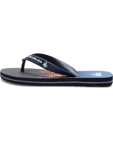 Woman and girl and boy Flip flops QUIKSILVER MODELO MOLOKAI ART B SNDL X  AZUL