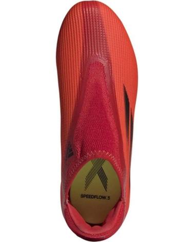 Deportivas ADIDAS  de Niña y Niño MODELO X SPEEDFLOW 3 LL FG J PA  ROJO