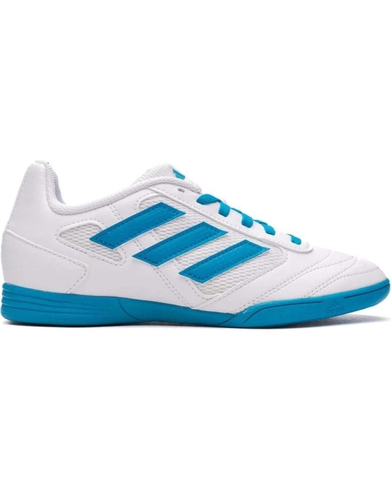 Deportivas ADIDAS  de Niña y Niño MODELO SUPER SALA 2 J PARA KIDS  BLANCO