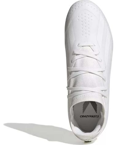 Deportivas ADIDAS  de Mujer y Niña y Niño MODELO X CRAZYFAST 3 FG J FTWW  BLANCO