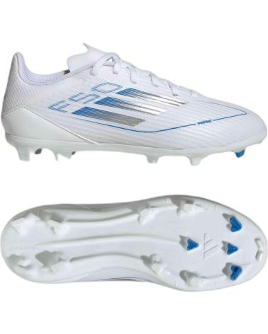 Deportivas ADIDAS  de Niña y Niño MODELO F50 LEAGUE FG-MG J PARA  BLANCO