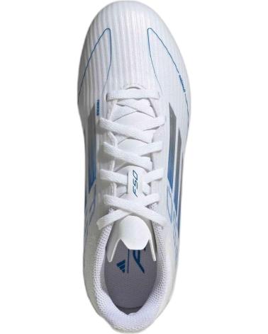 Deportivas ADIDAS  de Niña y Niño MODELO F50 LEAGUE FG-MG J PARA  BLANCO