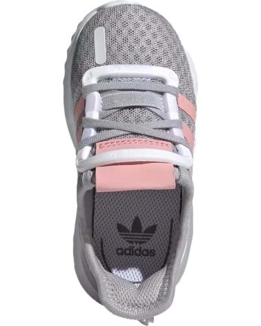 Deportivas ADIDAS  de Niña y Niño MODELO UPATH RUN EL I PARA JUN  GRIS