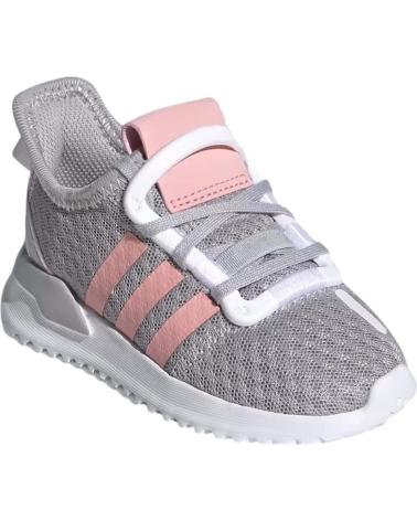 Deportivas ADIDAS  de Niña y Niño MODELO UPATH RUN EL I PARA JUN  GRIS