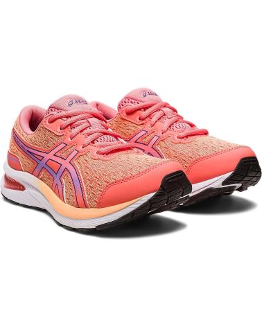 Deportivas ASICS  de Mujer y Niña y Niño MODELO GEL-CUMULUS 24 GS PARA KI  NARANJA