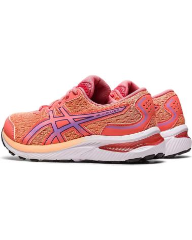 Deportivas ASICS  de Mujer y Niña y Niño MODELO GEL-CUMULUS 24 GS PARA KI  NARANJA
