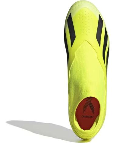 Zapatillas deporte ADIDAS  de Hombre MODELO X CRAZYFAST LEAGUE LL FG  AMARILLO