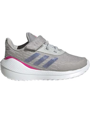 Deportivas ADIDAS  de Niña y Niño MODELO EQ21 RUN EL I PARA KIDS  GRIS