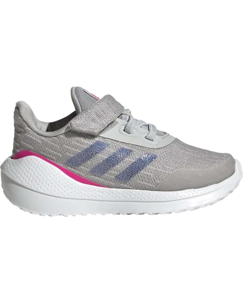 Deportivas ADIDAS  de Niña y Niño MODELO EQ21 RUN EL I PARA KIDS  GRIS