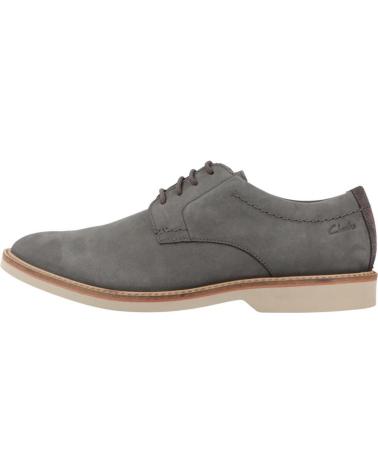Zapatos CLARKS  de Hombre INFORMALES HOMBRE MODELO ATTICUS LTLACE COLOR GRIS  GREY
